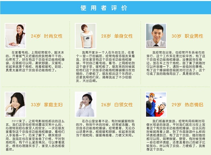 
                                        京良 多功能抱枕靠垫旅行便携信封式睡袋多用途被子空调被 宝蓝色 50*50cm                