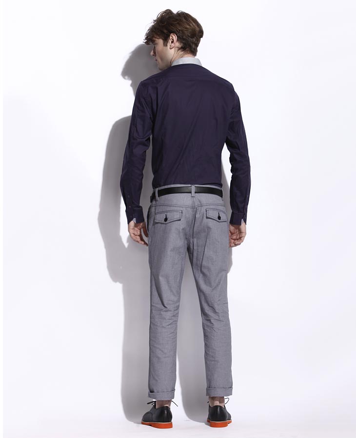 卡宾cabben春装新款四色入男士宽松纯棉休闲长袖衬衫h/3121109064