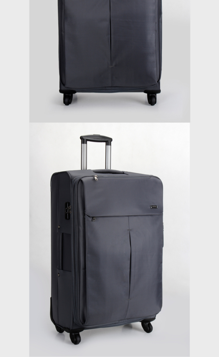 亚洲豹时尚商务梦幻格万向轮拉杆箱 20寸 9082 紫色 20寸