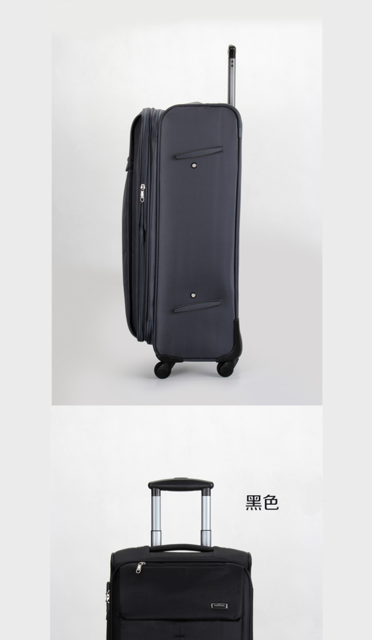 亚洲豹时尚商务梦幻格万向轮拉杆箱 20寸 9082 紫色 20寸