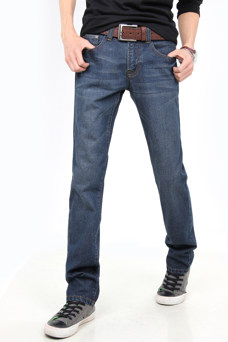 w.rain直筒修身 水洗 浅色款 男士 牛仔裤5005 浅蓝色 34(尺码)