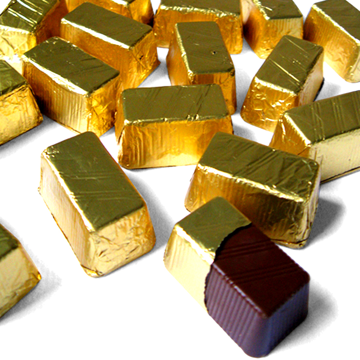 爱妃althaea 古典金砖巧克力100颗 巧克力王国比利时原装进口