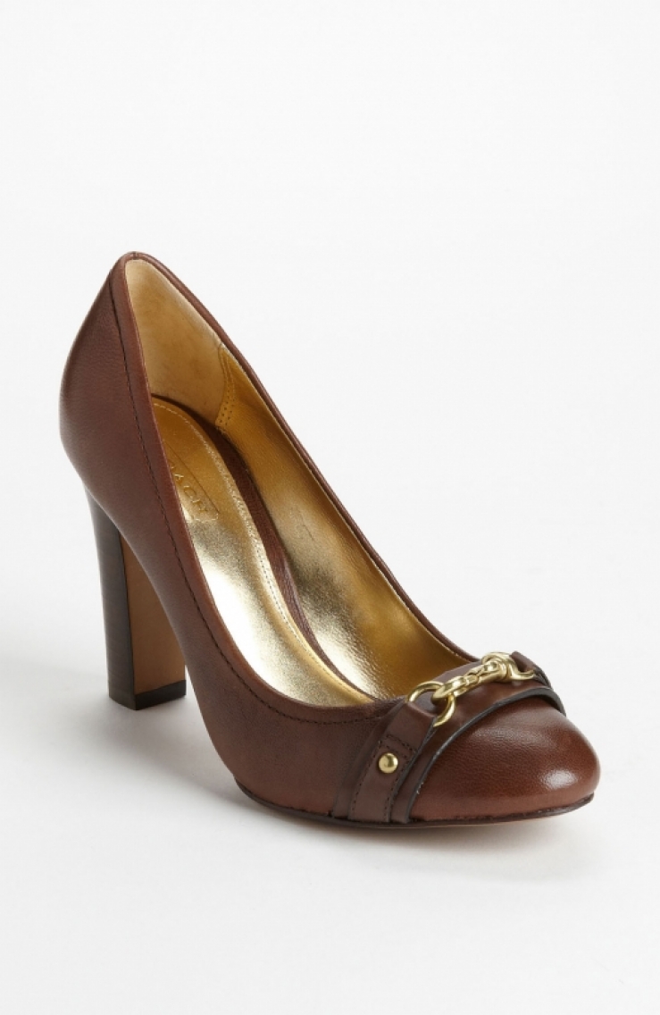 coach 蔻驰 女式高跟鞋 mahogany q00007419 6