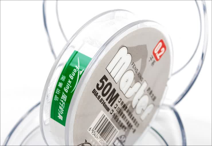 老鬼(oldghost) 风行钓鱼大师50米子系三层镀膜 鱼线 子线 0.4号