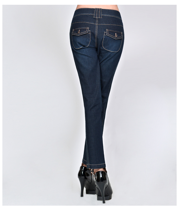 feizi菲姿2013春季新款 时尚女式修身牛仔裤长裤女裤fm213 牛仔 xs