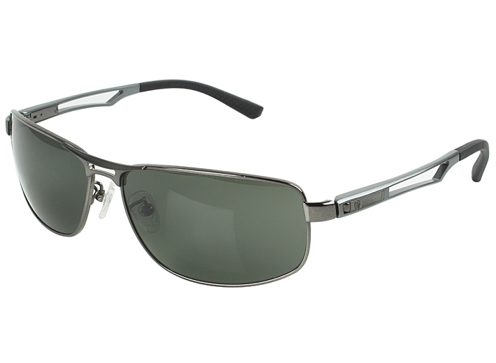 英国皮尔金顿(2013新款)纯钛玻璃偏光驾驶太阳镜pk0480-c351 枪色