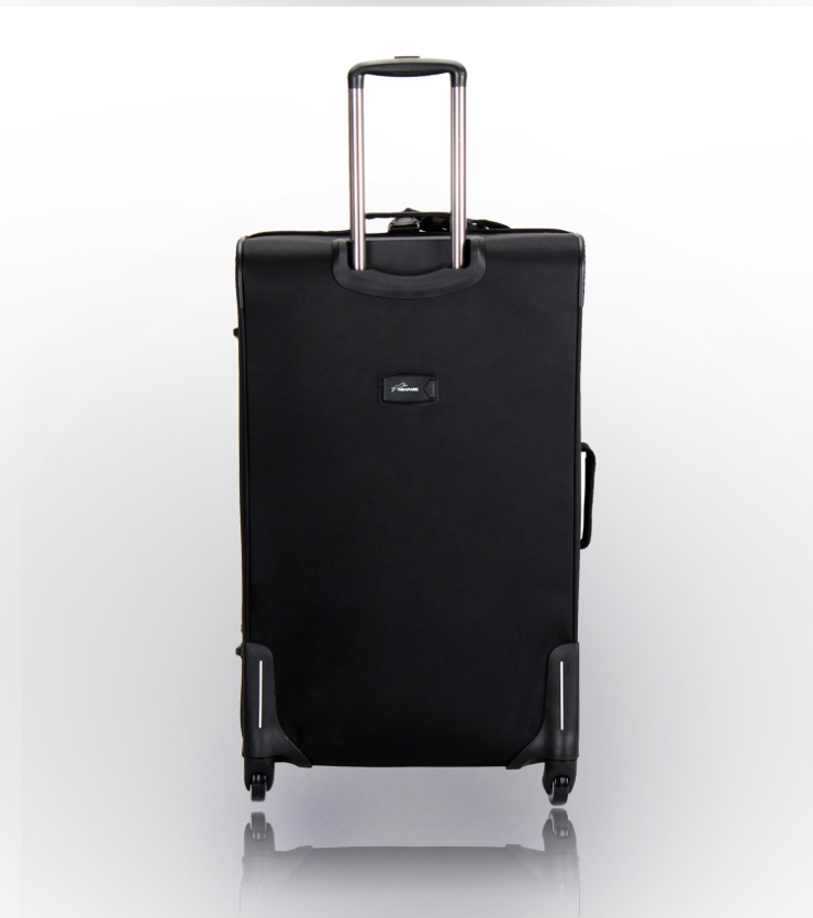 亚洲豹箱包时尚商务万向轮旅行拉杆箱20寸9087 红色 20寸