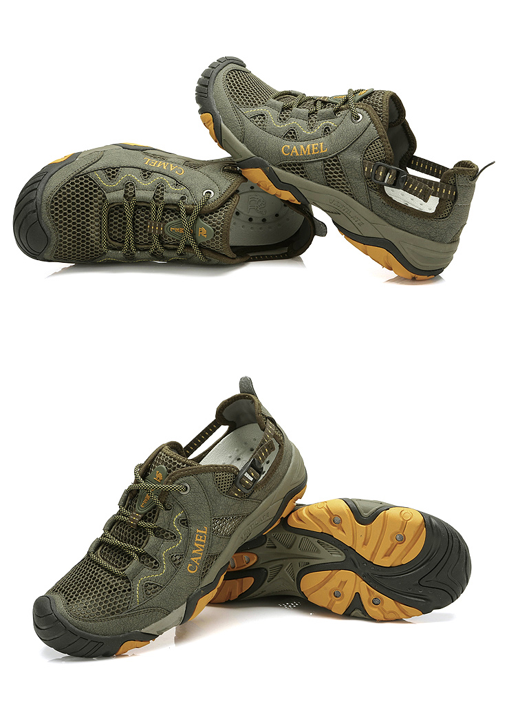 骆驼(camel)2013新款 溯溪鞋 男款 速干网布透气 溯溪鞋 82303609