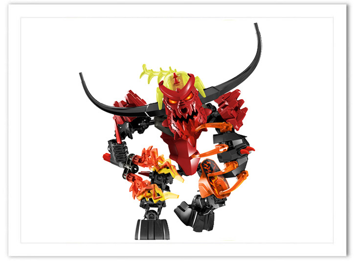 乐高lego 44001/44007 英雄工厂系列 儿童拼插积木玩具 火牛魔