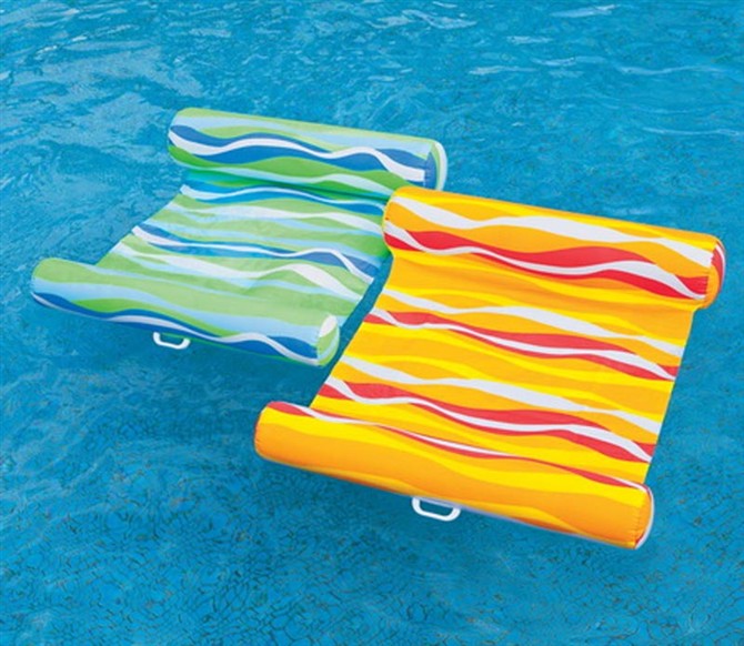 美国intex58834水吊床浮排 水排 睡垫 成人浮床 水上浮排(标配 修补