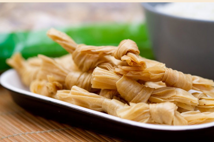 功德林 豆皮结 豆腐衣 250g 上海地方特产