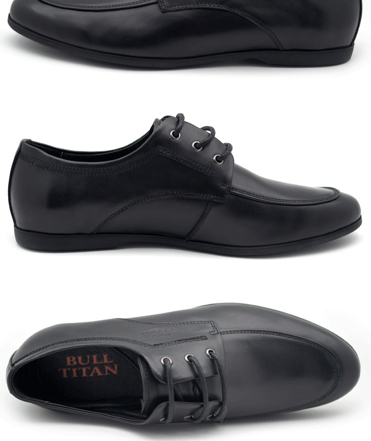 bulltitan公牛巨人男鞋2013春季新款休闲商务皮鞋英伦风真皮系带潮流