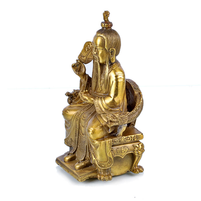 吉善缘纯铜太上老君摆件佛像 招财家居摆设0229