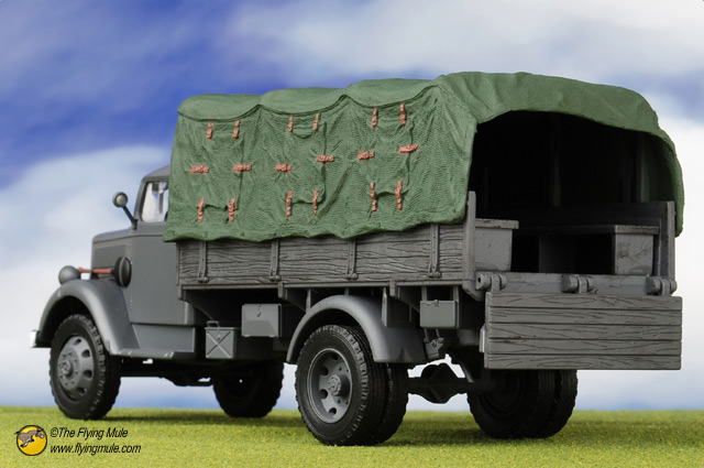 305 blitz truck diecast model, german army, eastern front, 1941)