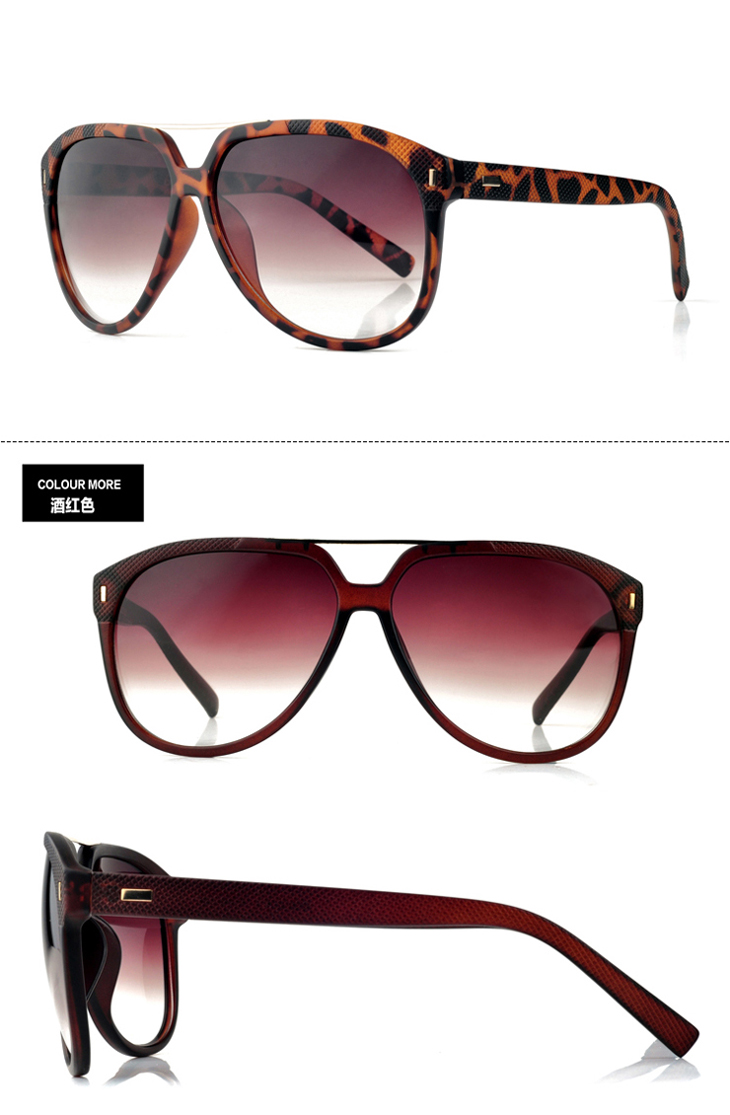 mind bridge 2013新款潮时尚男女眼镜潮流太阳镜蛇纹蛤蟆镜8259 淡漠