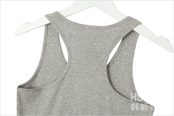 韩都衣舍hstyle 韩版2013夏装新款女装圆领工字型小背心1260s0192④
