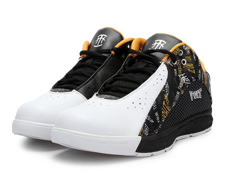 沃特voit 篮球鞋 男式运动鞋 户外 春夏休闲鞋 lmydf 121160907 白/柠