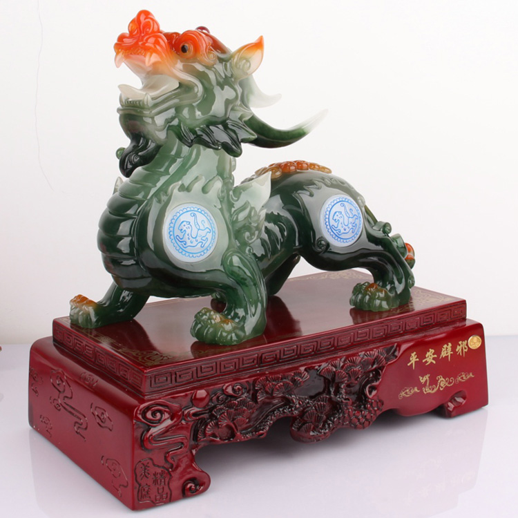 满意礼 平安辟邪貔貅摆件 镇宅辟邪吉祥物 家居风水装饰摆件 myh1180m