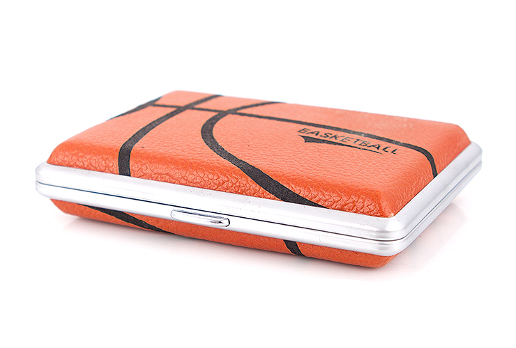 双枪烟盒 真皮烟盒 16支装 篮球