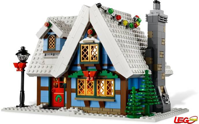 乐高lego 10229 冬季套装 冬季村舍 2012限量版