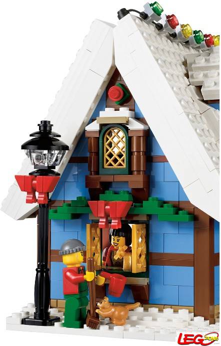 乐高lego 10229 冬季套装 冬季村舍 2012限量版
