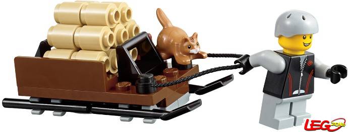 乐高lego 10229 冬季套装 冬季村舍 2012限量版