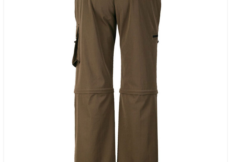 建侬 户外运动休闲 女款梭织长裤 速干裤 9611春夏款 军绿色 m