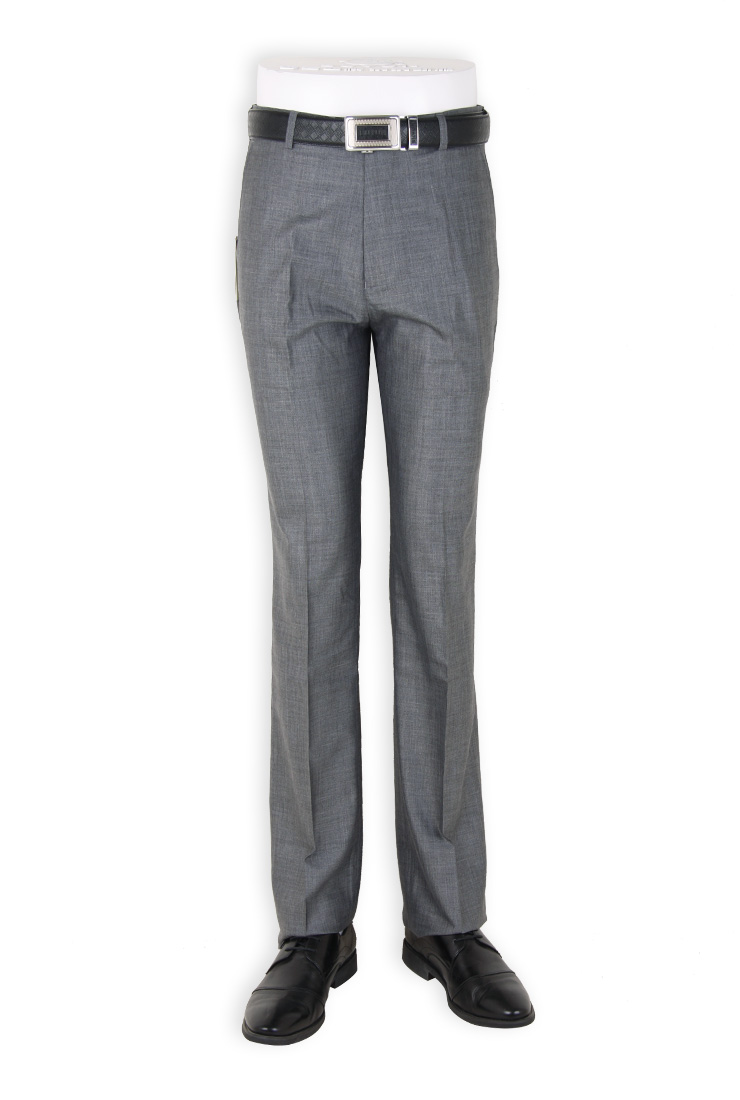 【步云西裤】13年夏季薄款 中高腰 深档免烫无摺 男西裤 60102 灰色