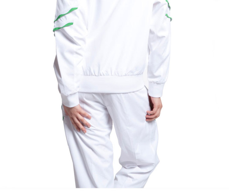 建侬 男女情侣款 运动梭织套装5505 彩蓝/白 xl价格(怎么样)_易购服装