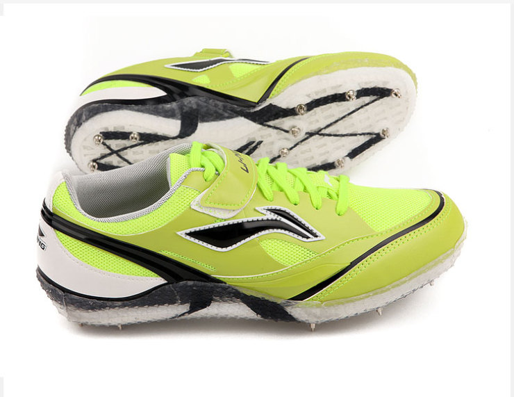 李宁专业运动 女子跳高鞋 ajtf030-1 荧光绿 38
