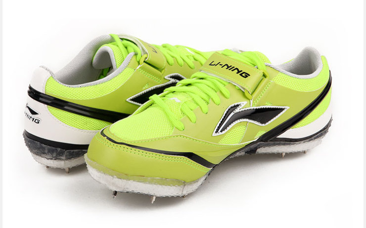 李宁专业运动 女子跳高鞋 ajtf030-1 荧光绿 38
