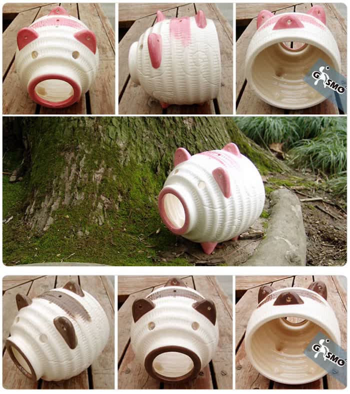 日本陶瓷蚊香猪