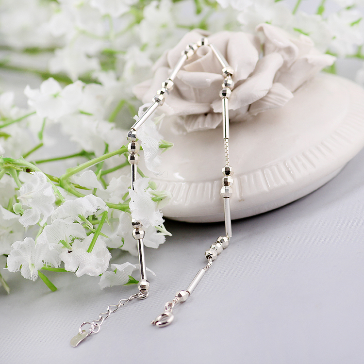 火树银花 925纯银首饰 生日礼物 纯银手链 韩版时尚纯银饰品