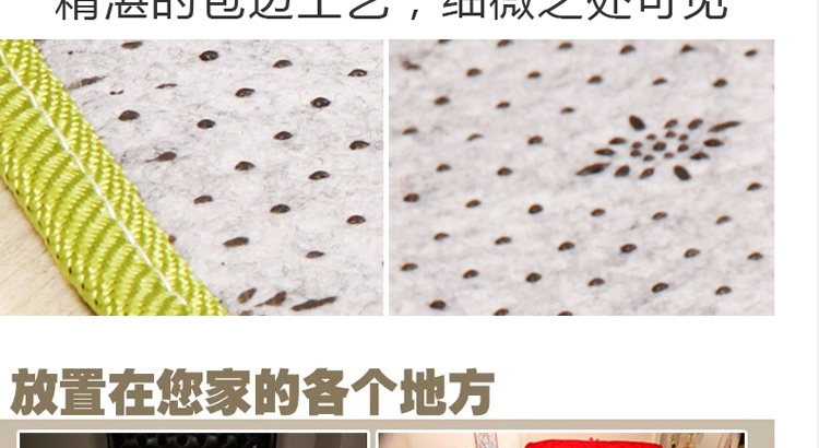 帛骊丝摩 加厚丝毛客厅地毯 米白色 1.6mx2.3m