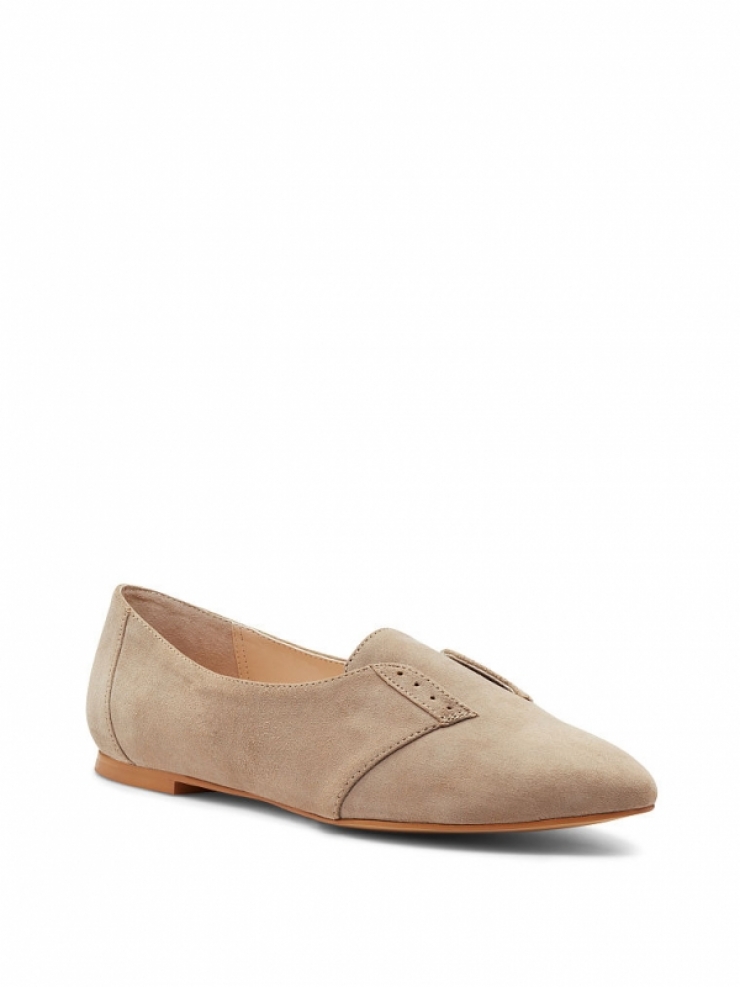 维多利亚的秘密 victoria`s secret 女式休闲皮鞋 misty grey q001