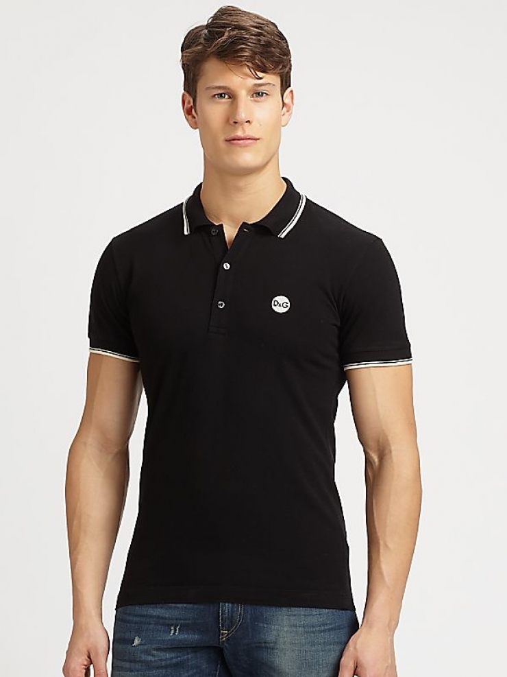 & gabbana 男式短袖polo衫 black q00012763 xs【图片 价格 品牌 报价