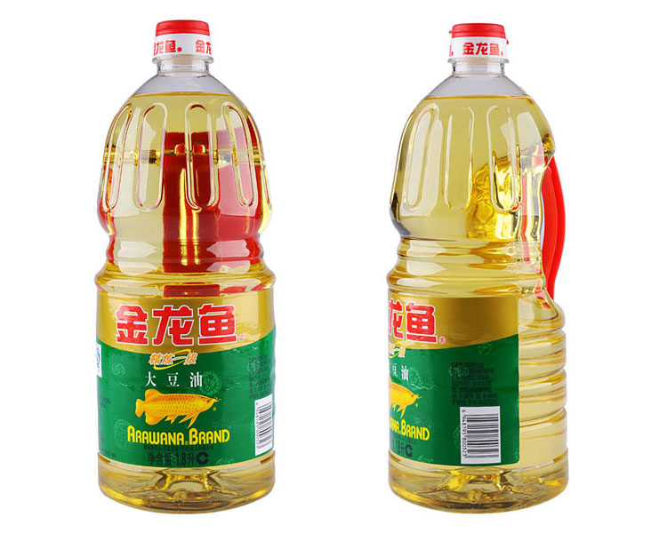 金龙鱼精炼一级大豆油1.8l