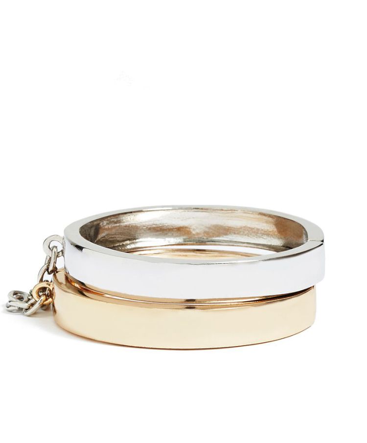 its a seductively sexy take on the seasons mixed-metal trend.