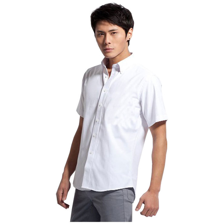 衬衫商务职业衬衣工作服精梳棉褂子上衣衬衫 出差必备5310001 白色