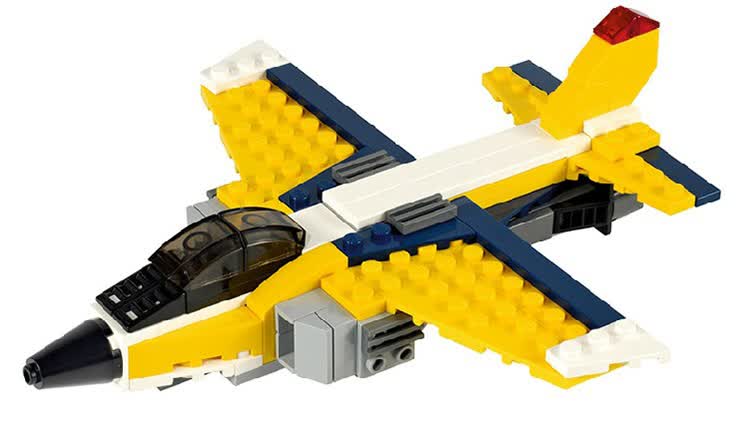 乐高lego 创意百变系列 超级滑翔机 l6912