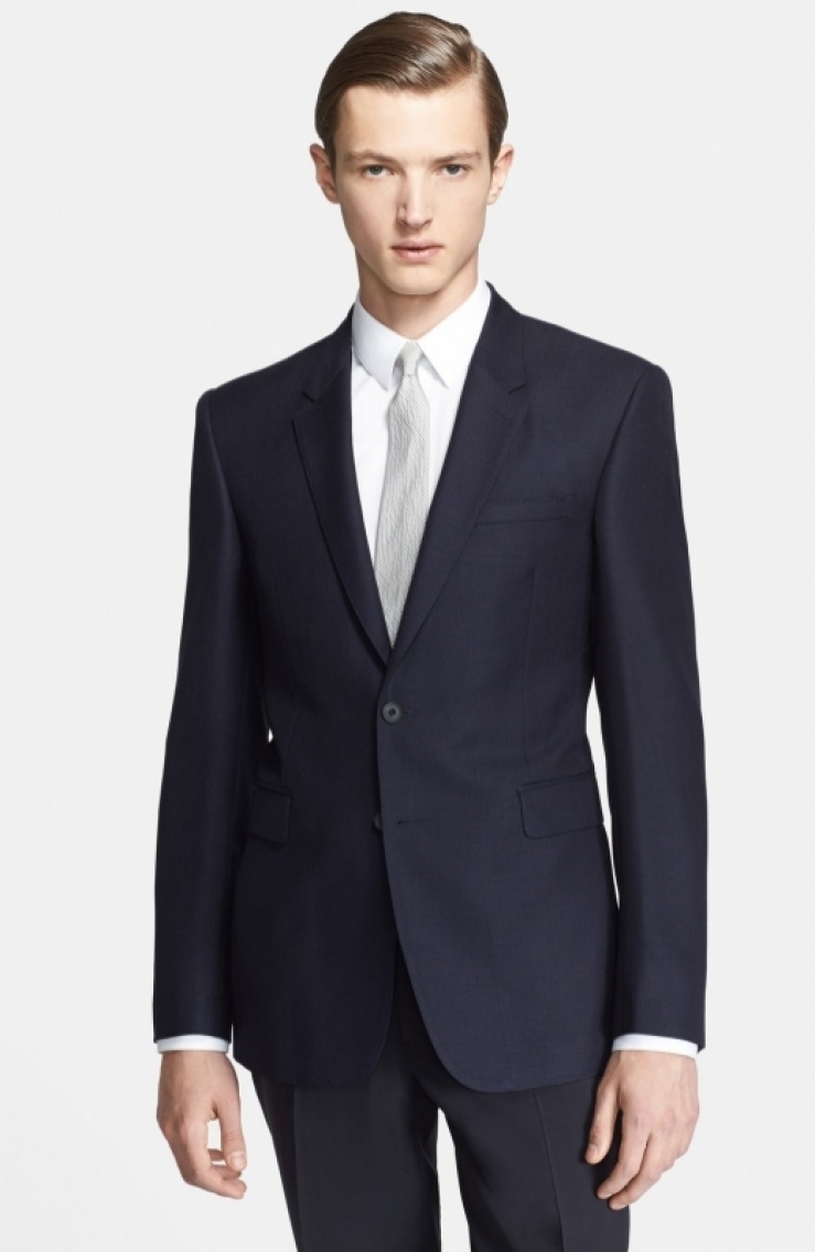 巴宝莉 burberry 男式休闲西装 navy q00126035 38