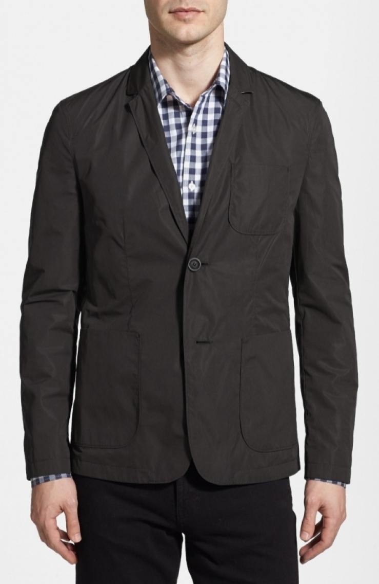 巴宝莉 burberry 男式休闲西装 black q00126023 medium