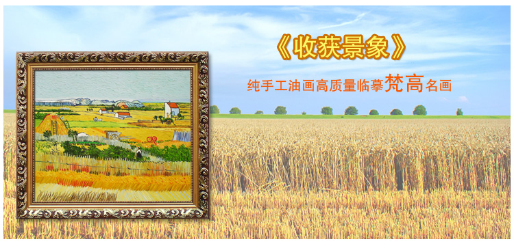 
                                        煌巢尚品手绘梵高油画客厅装饰画风景壁画玄关画抽象画背景墙挂画餐厅有框画卧室欧式画电箱遮挡 玫瑰花油画 金色实木框中框单幅110x80cm                