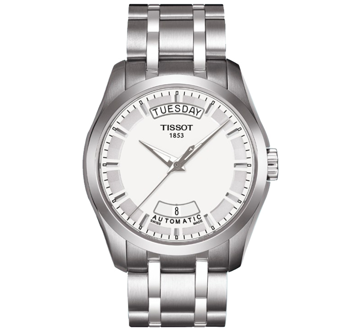 天梭tissot 库图系列自动机械男表t035.407.11.031.00
