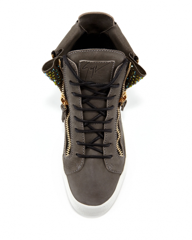 朱塞佩 萨诺第 giuseppe zanotti 女式胶底鞋 gray q00137737 42