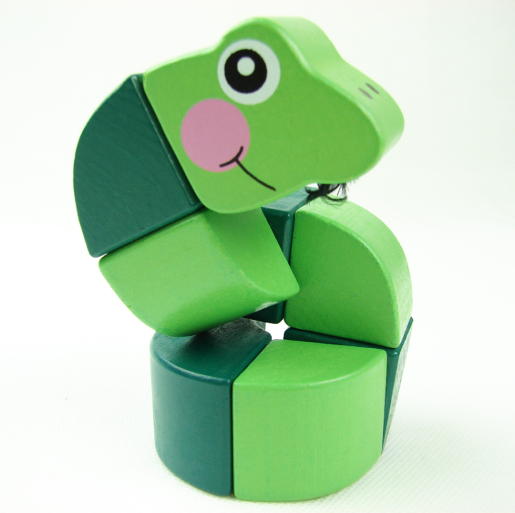 美国melissa doug 趣味百变扭扭蛇 彩色扭扭虫 儿童益智玩具 扭扭蛇