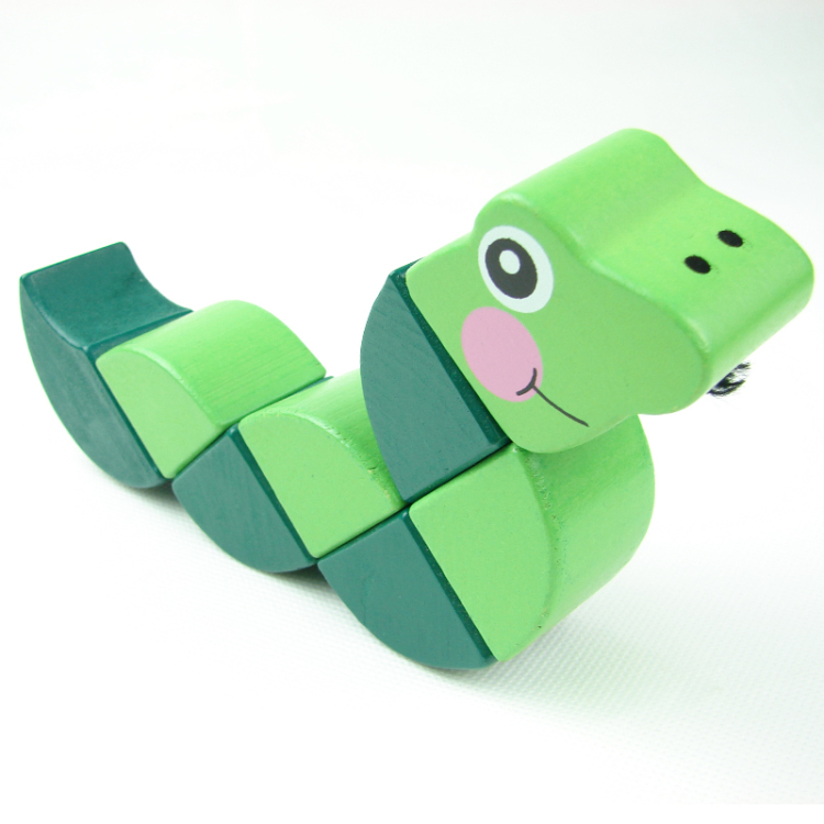 美国melissa doug 趣味百变扭扭蛇 彩色扭扭虫 儿童益智玩具 扭扭蛇