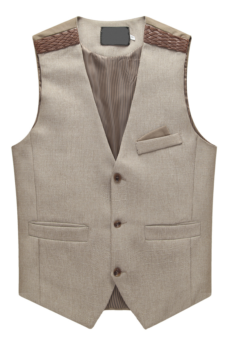 杜恩简 2014新款韩版男士时尚修身西装休闲西服马夹背心商务马甲1105