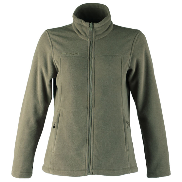 建侬 秋冬 带抓绒内胆 女款户外两件套风衣 女猎装6259送腰包 深灰