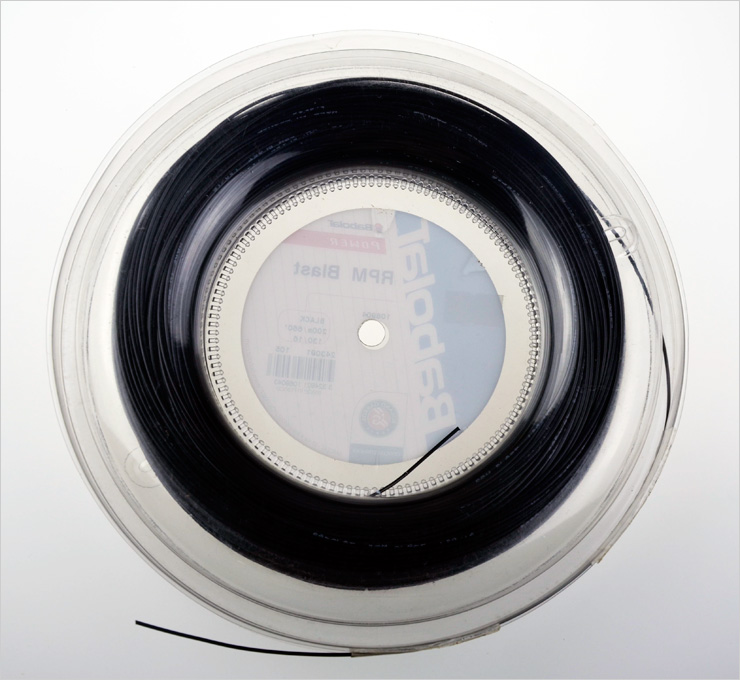百宝力百保力babolat rpm blast 200m/16 black 243091/16 大盘网球线